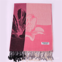 Women′s Pink Scarf Winter Warm Pashmina 170*68cm